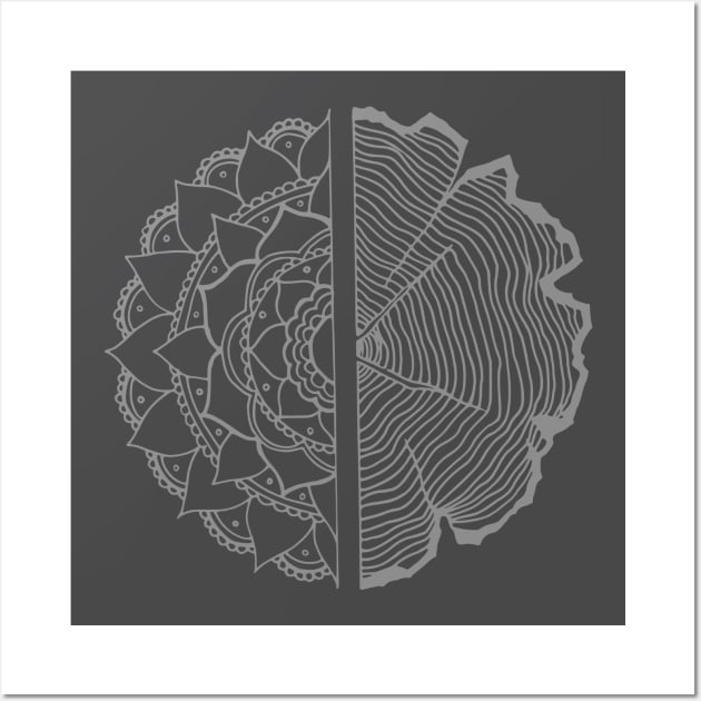 Tree of Life - Grayscale Wall Art by Kayleigh Sherman